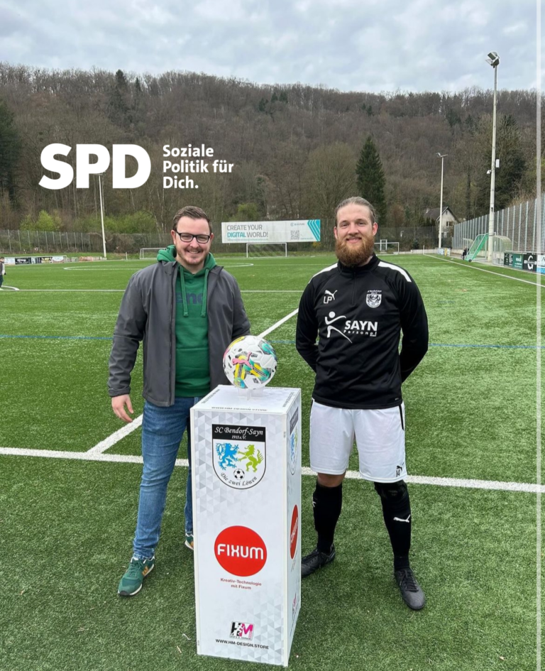 Read more about the article SPD unterstützt den SC Bendorf-Sayn
