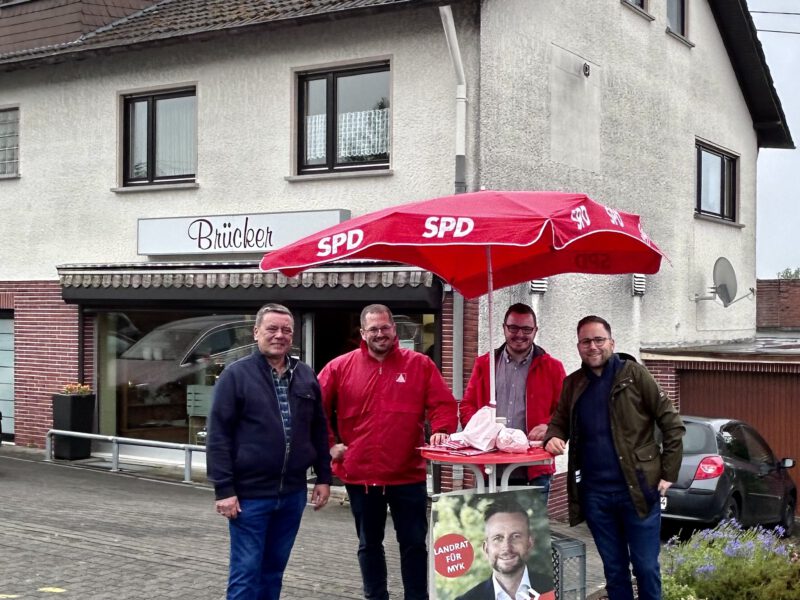 SPD Bendorf vor Ort in Stromberg