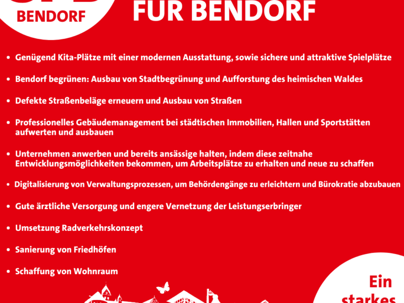 Unsere Top 10 für Bendorf