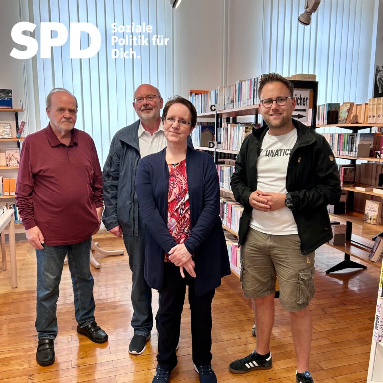 Read more about the article SPD Bendorf zu Gast bei der Bücherei in Bendorf