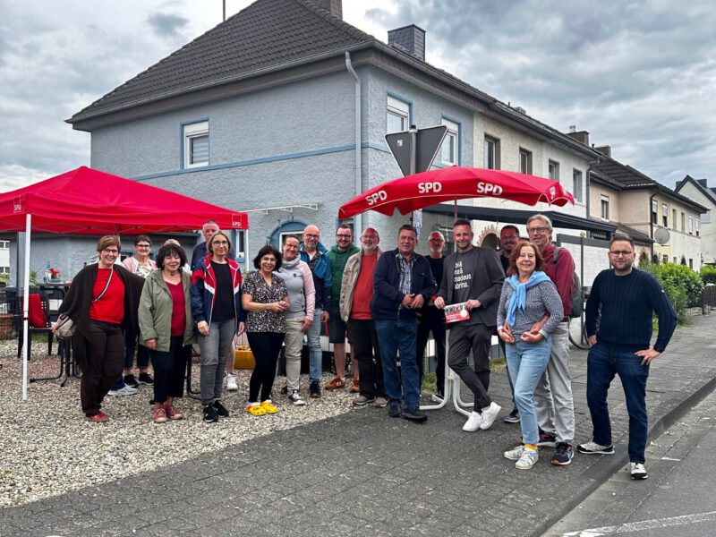 SPD Bendorf vor Ort in Mülhofen