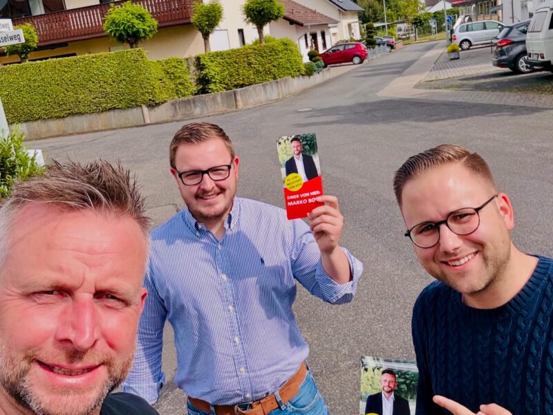 Marko Boos unterwegs in Mülhofen