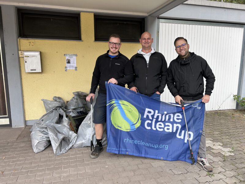 SPD Bendorf unterstützt beim Rhine-Clean-Up